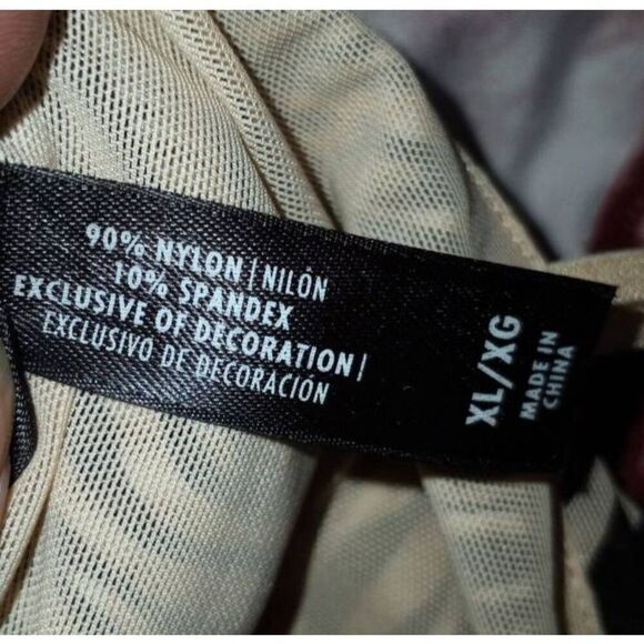 GEORGE BEIGE & BROWN ANIMAL-PRINT CAMI SZ.XL EUC - Picture 4 of 4